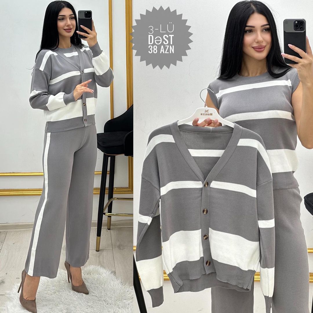 Ensemble 3 Pièces Chic & Confort