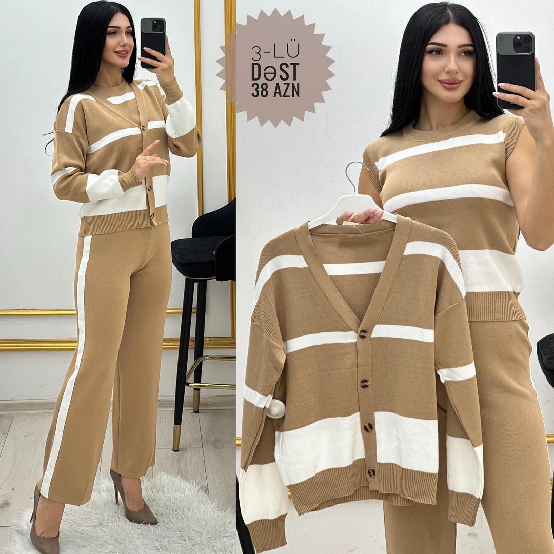 Ensemble 3 Pièces Chic & Confort